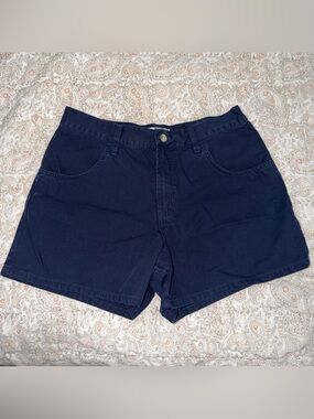 Columbia Navy Women’s Casual Shorts - Classic High-Rise